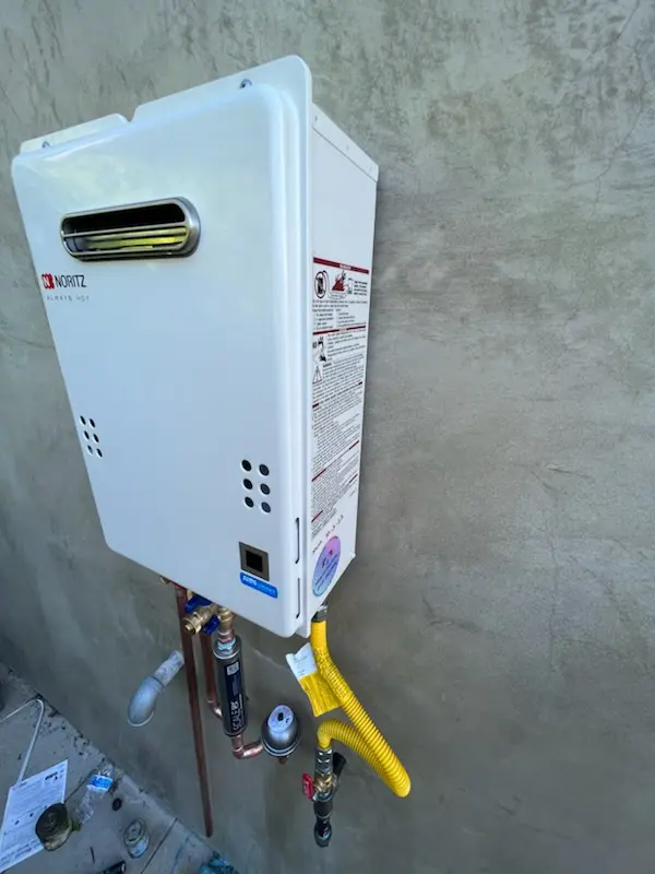 Tankless water heater installation for Clark District homes